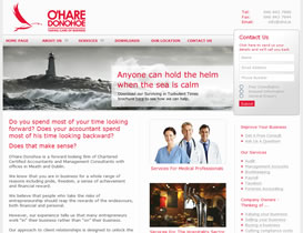 O'Hare Donohoe Accountants, Trim, Meath - MyIT web design customer and hosting client