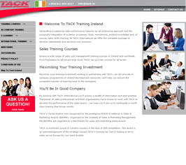 Tack Training Company Dublin - myit web design and hosting customer
